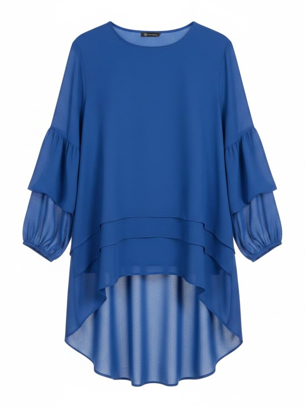 Pretty Garden Lantern Sleeve Blouse